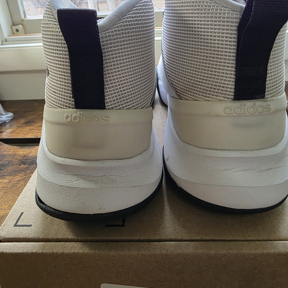 Adidas Men's White High-Top Sneakers - Picture 3 of 6